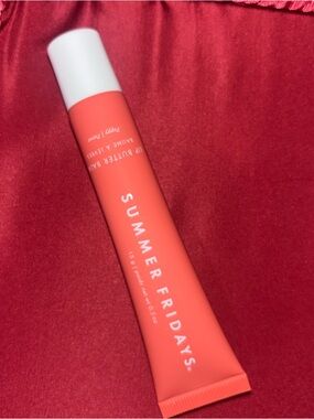 Summer Fridays Lip Butter Balm in poppy